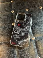 iPhone 15 Pro Max Hülle Case schwarz silber Premium Dragon Anime Berlin - Tempelhof Vorschau