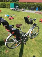 Kindersitz Fahrradkindersitz Vordersitz + Gepäckträgersitz Niedersachsen - Großheide Vorschau