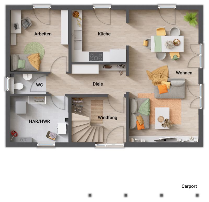 bezahlbarer Neubau massiv inkl. Grundstück in Petersberg (Saalekreis)