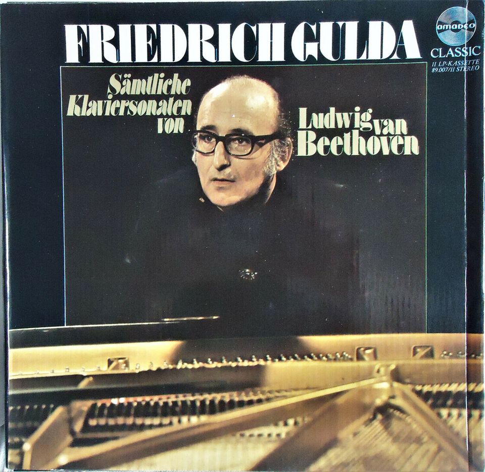 Friedrich Gulda * Beethoven Klavierson * neu in Hannover