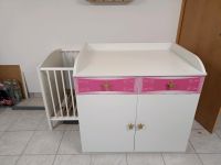 Babybett mit Wickeltisch Mädchen Baden-Württemberg - Buchen (Odenwald) Vorschau