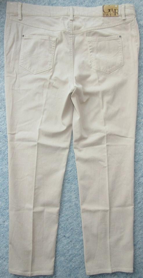 GARDEUR Modische Jeans-Hose beige Extra weit, Gr. 44 K; BW: 50 cm in Bremen