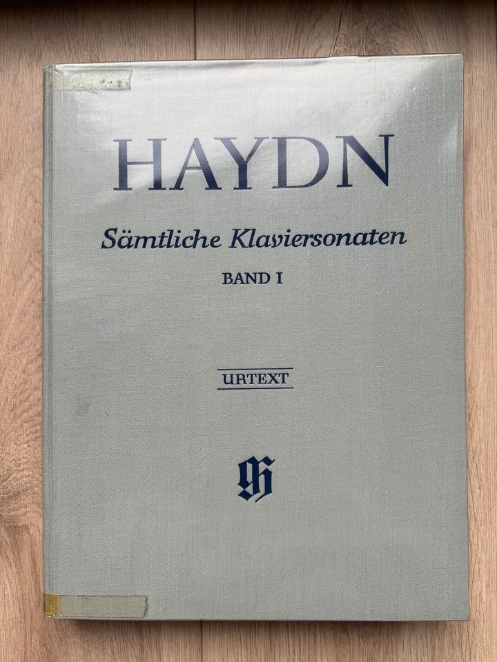 Haydn Sämtliche Klaviersonaten Band 1 in Bremen