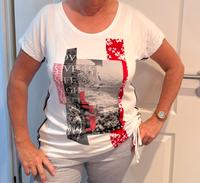 Shirt von Liberty - weiß, rot, schwarz Sachsen-Anhalt - Halberstadt Vorschau