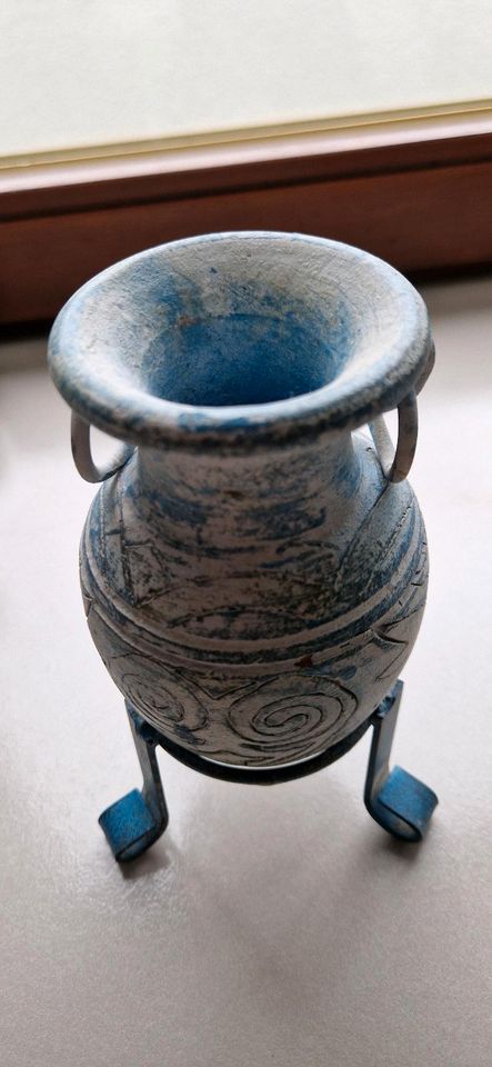 Sehr schöne Vase aus Griechenland 16,5 cm hoch in Reutlingen