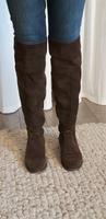 Stiefel,Overknees,braunes Wildleder,Gr.41,Tamaris Niedersachsen - Soltau Vorschau