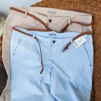 Chino Hose Größe 44 beige & hellblau Baden-Württemberg - Ditzingen Vorschau