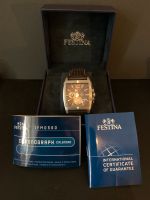 FESTINA Herrenuhr Chronograph F 16363/2 Fullset/Neue Batterie Nordrhein-Westfalen - Kevelaer Vorschau