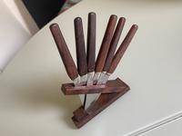 6 Messer Obstmesser DDR Alt Holz Ständer Thüringen - Erfurt Vorschau