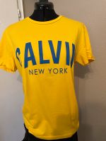 CALVIN KLEIN, Basic Shirt, T Shirt mit Logo, NY, Gr s, Gelb Blau Nordrhein-Westfalen - Hemer Vorschau