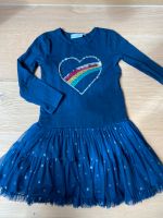 Happy Girls Kleid Langarm 116 Tüll Wendepailetten Glitzer blau Bayern - Holzkirchen Vorschau