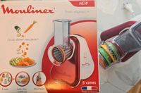 Küchenmaschine Moulinex Fresh Express mit 5 Aufsätzen, neuwertig Berlin - Niederschönhausen Vorschau