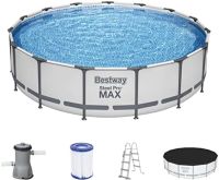 SteelPro  MAX Pool  Set, Rund Lichtgrau Sachsen - Niesky Vorschau