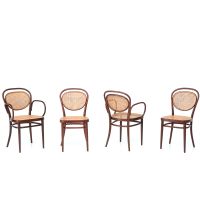 4x Thonet - Esszimmer Stühle | Michael Thonet | Bugholzstuhl | 215R / RF | Zeitlose Designklassiker Düsseldorf - Pempelfort Vorschau