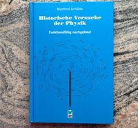 Historische Versuche  Physik.Funktionsfähig nachgebaut,Achilles Bayern - Tettenweis Vorschau