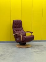 Hukla Relax Sessel Leder Rot mit motorischer Verstellbarkeit Nordrhein-Westfalen - Ratingen Vorschau
