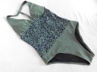 Badeanzug Gr. 40 Bonprix  Body Flirt /  grün / blau Hamburg-Nord - Hamburg Barmbek Vorschau