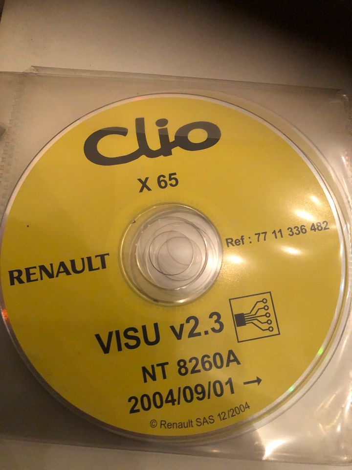 Werkstatthandbuch CD Renault Clio X65 NT8260A in Petershausen