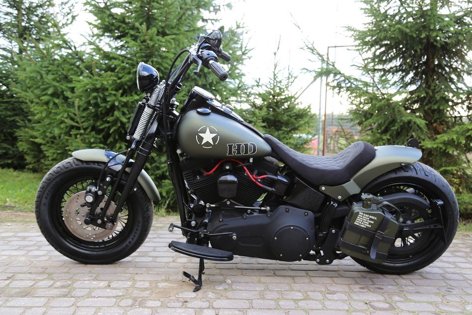 ⚡HARLEY DAVIDSON 2008 FLSTSB CROSS BONES Twin Cam 96⚡ in Königstein im Taunus