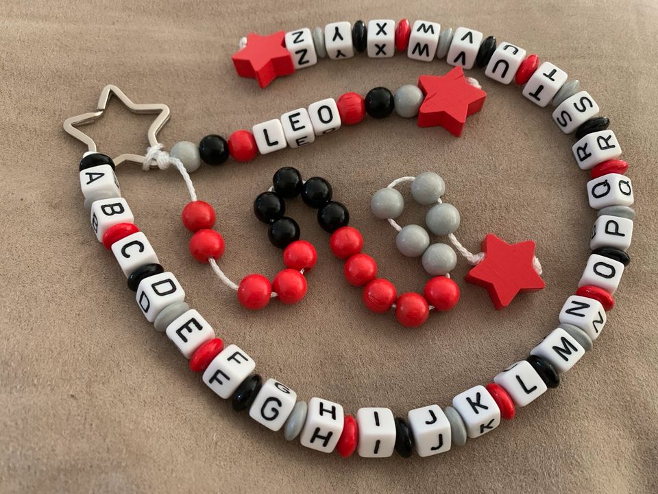 ❤️ ABC Rechenkette Einschulung Geschenk Schulkind Lernhilfe Name in Düren