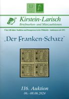 Auktionskatalog Kirstein-Larisch - Der Franken-Schatz Baden-Württemberg - Weingarten Vorschau