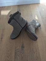Tamaris beige Leder Stiefeletten gefüttert Bayern - Bad Aibling Vorschau