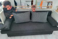Schlafcouch schwarz, neuwertig, 3 Monate alt, Couch, Sofa Mecklenburg-Strelitz - Landkreis - Neverin Vorschau