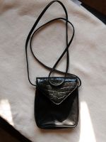 Handtasche Leder klein H 16 x B 13 schwarz Niedersachsen - Bardowick Vorschau