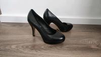 5th Avenue Pumps High Heels schwarz Leder Größe 39 Baden-Württemberg - Plankstadt Vorschau
