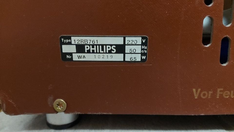 Philips Jupiter 761 Stereo Röhrenradio restauriert mit Bluetooth in Neunkirchen Siegerland