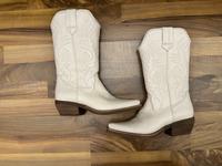 Sacha Cowboystiefel weiß off white 40 Braut Cowboy Boots Stiefel Bayern - Heßdorf Vorschau