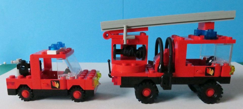 LEGO Set Nr. 6385 „Feuerwehr“ von 1985 mit OBA in Dornstadt