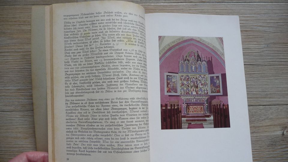 Kirchliches Heimatbuch Borgholzhausen 1951+Ansichtskarte Evg Kirc in Bad Rothenfelde