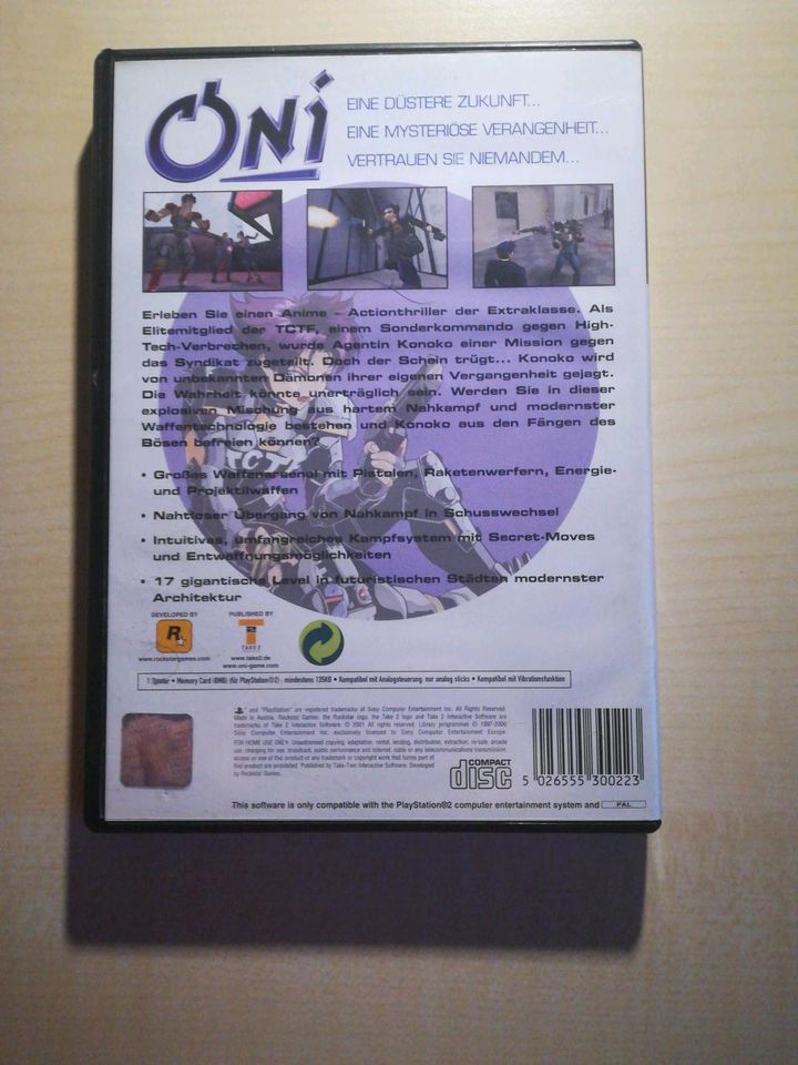 Oni - Playstation 2 PS2 in Rahden