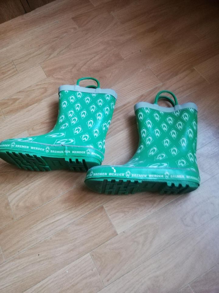 Gummistiefel echt Werder Bremen in Eilenburg