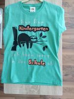 T-Shirt Schulanfang Tschüß Kindergarten Kindergartenabgänger Sachsen - Markranstädt Vorschau