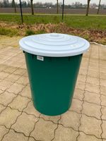 Kunststofftonne 200 Liter in Grün + weißen Deckel Niedersachsen - Wilsum Vorschau