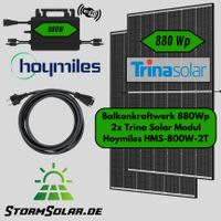 Balkonkraftwerk 800W Hoymiles HMS-800W + 2x Trina Vertex S+ 440W Hessen - Kassel Vorschau