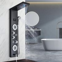 Duschpaneel Duschsystem LED Regendusche Duscharmatur Massage Bayern - Manching Vorschau