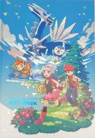 Pokemon Strahlender Diamant/Brilliant Diamond - Artbook Häfen - Bremerhaven Vorschau