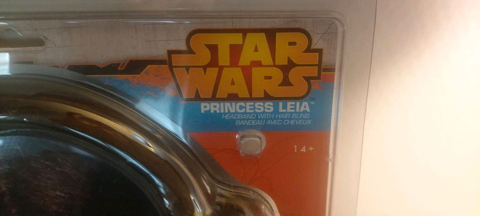 Star Wars Prinzessin Leila Perücke Fanartikel in Michelbach an der Bilz