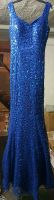 Abendkleid Abiye mit Pailetten blau Gr S/M Nordrhein-Westfalen - Bottrop Vorschau