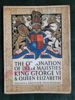 King George VI./Queen Elizabeth, Programmheft Krönung 1937, antik Nordrhein-Westfalen - Mülheim (Ruhr) Vorschau