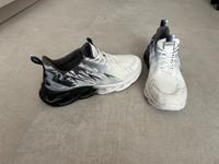 Coole Herren Turnschuhe Sneaker Sportschuhe weiß grau schwarz 45 Bayern - Pyrbaum Vorschau