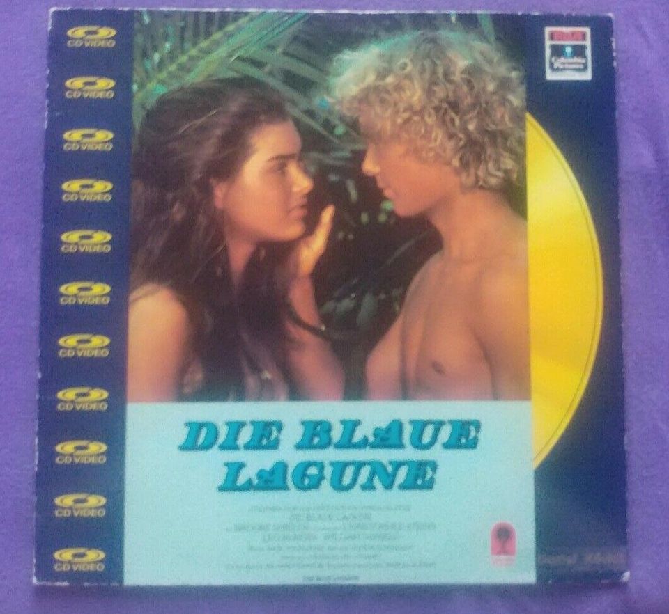 DIE BLAUE LAGUNE Laserdisc/CD Video selten analog retro in Duisburg