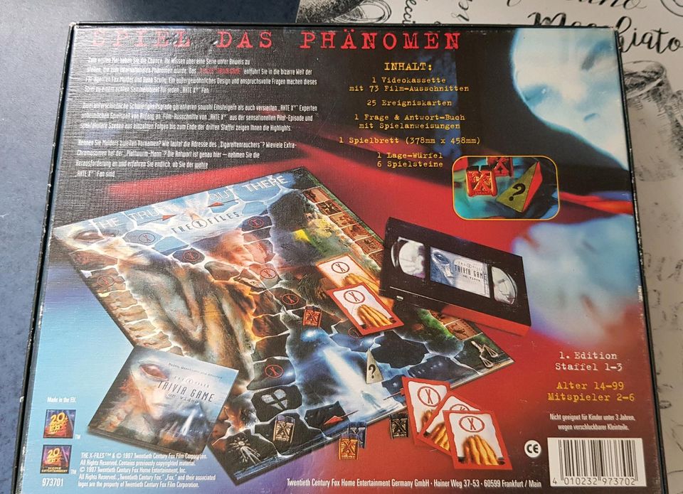 Akte X  X Files Trivia Game Spiel VHS in Berlin