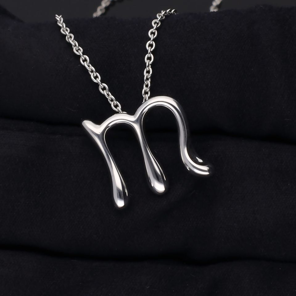 Tiffany & Co. Initial M Halskette 925 Silber Kette in Bremen