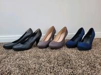 Graceland 5th Avenue H&M Pumps Gr. 41 Schuhe schwarz blau grau Niedersachsen - Wetschen Vorschau