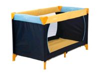 Hauck Reisebett Kinderbett Babybett blau gelb mit Matratze TOP Brandenburg - Caputh Vorschau