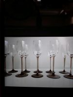 10 Grappa- Sherry-Gläser 19 cm hoch 70er antik alt Nordrhein-Westfalen - Steinfurt Vorschau